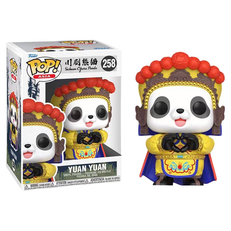FunkoPOP川剧熊猫圆圆手办