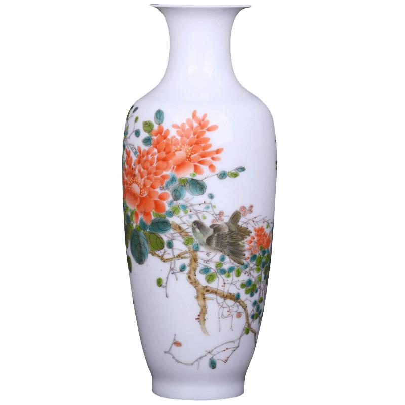 景德镇陶瓷插花中式装饰品客厅