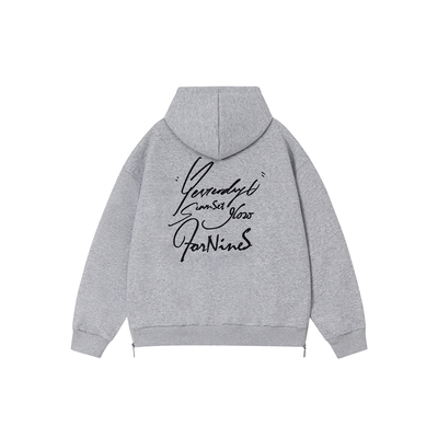 FORNINES美式开衫卫衣