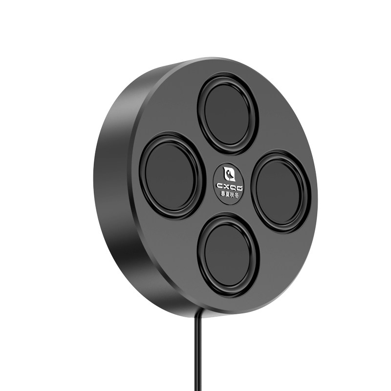 强力磁吸USB音箱发烧低音炮大音量台式机电脑音响家用线20芯喇叭