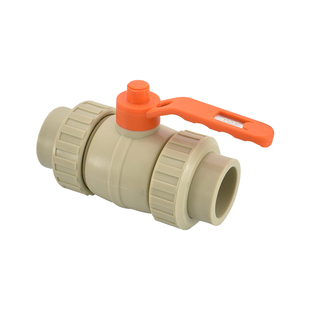 PPR白色20 25 32双活接球阀ppr灰色40 50 63 75 90 110热熔阀门