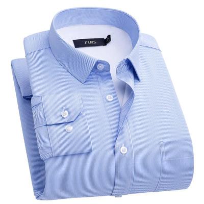 杉杉男士长袖保暖衬衫