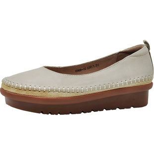 Artmu阿木原创复古手工鞋真皮浅口单鞋松糕鞋女厚底2026春季新款