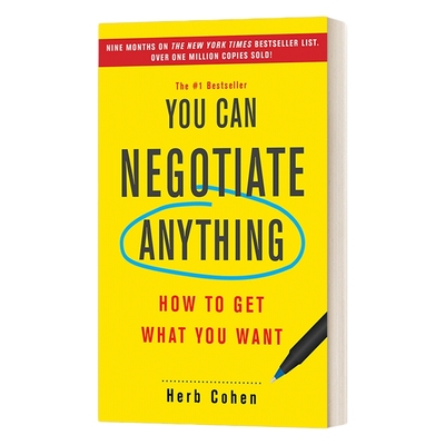 你可以协商任何事情英文原版