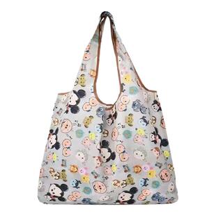 卡通可折叠便携式小号超市环保购物袋买菜包包手提袋单肩包收纳袋