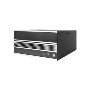 MI NI ITX小机箱4PCIE槽全高显卡家用办公便捷工控电脑主机
