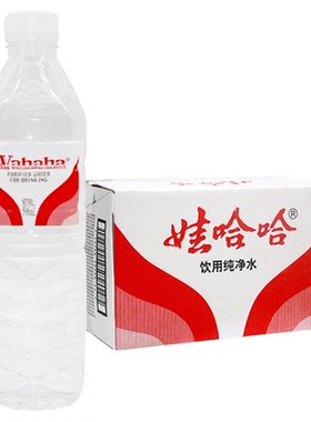 娃哈哈大瓶饮用纯净水