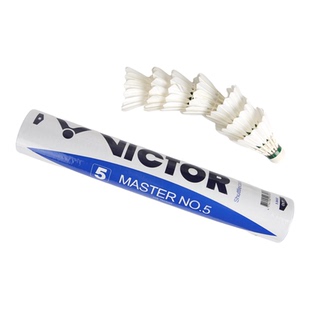 VICTOR/威克多羽毛球大师6号12只装专业鹅毛球耐打王ACE球大师