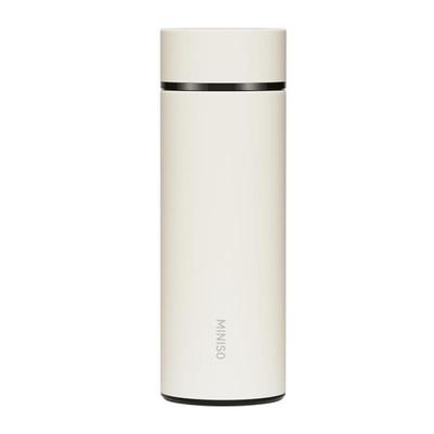 Miniso泡茶保温杯400ml小巧简约