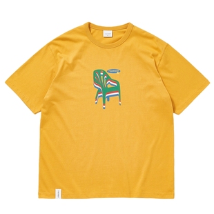 714street男士t恤短袖夏季新款日系潮牌复古宽松印花上衣半袖体恤