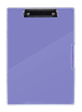 侧开双层透明A4文件夹多功能
