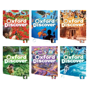 牛津探索发现 Oxford Discover 教材 1 2 3 4 5 6 级 含课本APP 新版英国进口原版英文教材 OxfordDiscover 少儿小学英语教材