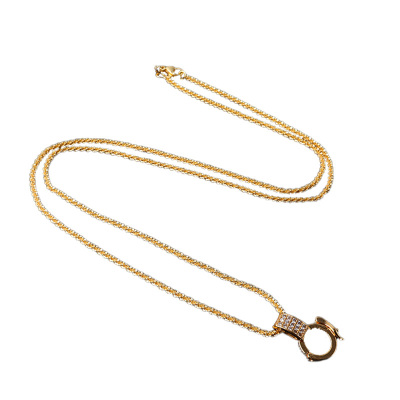 泰伽金色快拆链钛钢多用男女同款