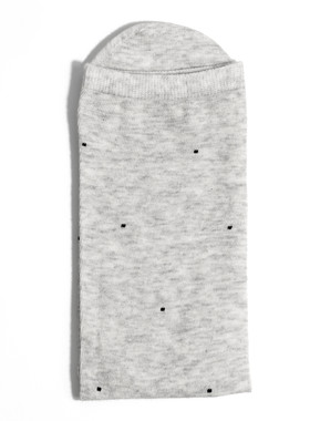 BigSocks薄款小波点中筒棉袜