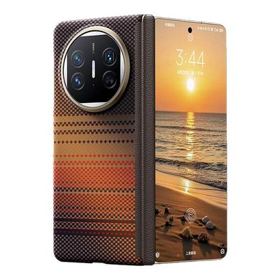 适用华为x5新款凯夫拉纹理手机壳