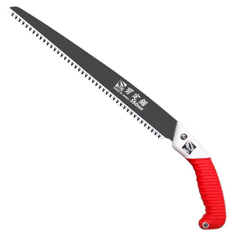日本进口大白鲨手锯手工锯家用木工锯子手持锯树手锯特快锯树神器