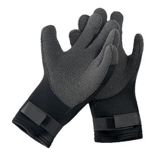 3MM潜水手套防水耐磨打渔赶海防寒橡胶保暖手套超弹CR涂钛手套