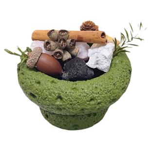 绿野仙踪无火香薰扩香晶石创意高级感精油饰品卧室内持久香氛摆件