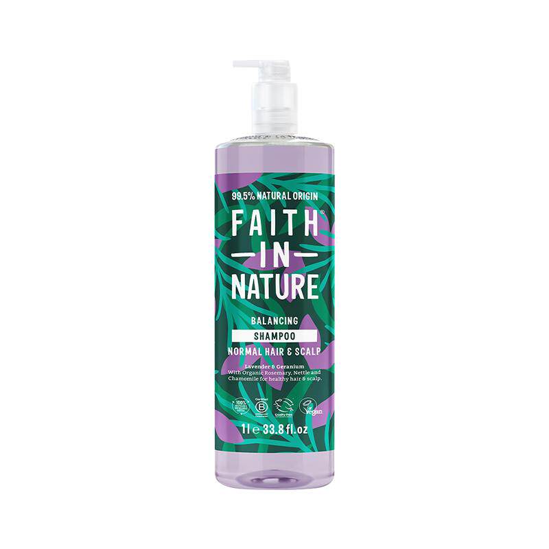 Faith In Nature信仰自然薰衣草天竺葵沐浴露男女留香持久1L临期
