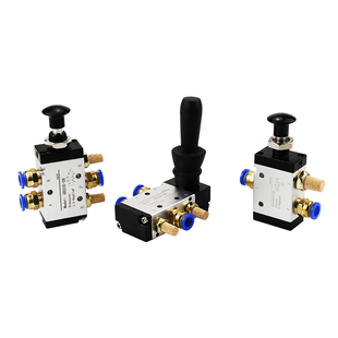 气动开关手动阀4H210-08手扳阀二位五通4R210-08手拉阀控制换向阀