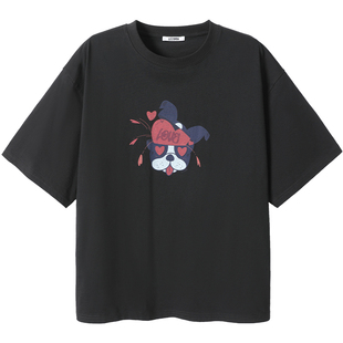 【限时特价】不做舔狗恋爱脑！vintage磨毛印花进口澳棉短袖T恤