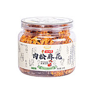 王江囡肉松麻花罐装小零食210g