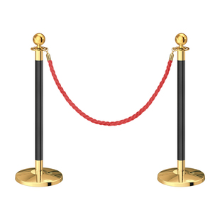 酒店礼宾杆挂绳迎宾柱不锈钢一米线栏杆隔离带银行排队护栏定制