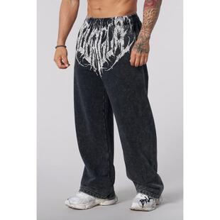 M 41302 Y2K Street Style Loose Fit Pants 潮牌宽松卫裤