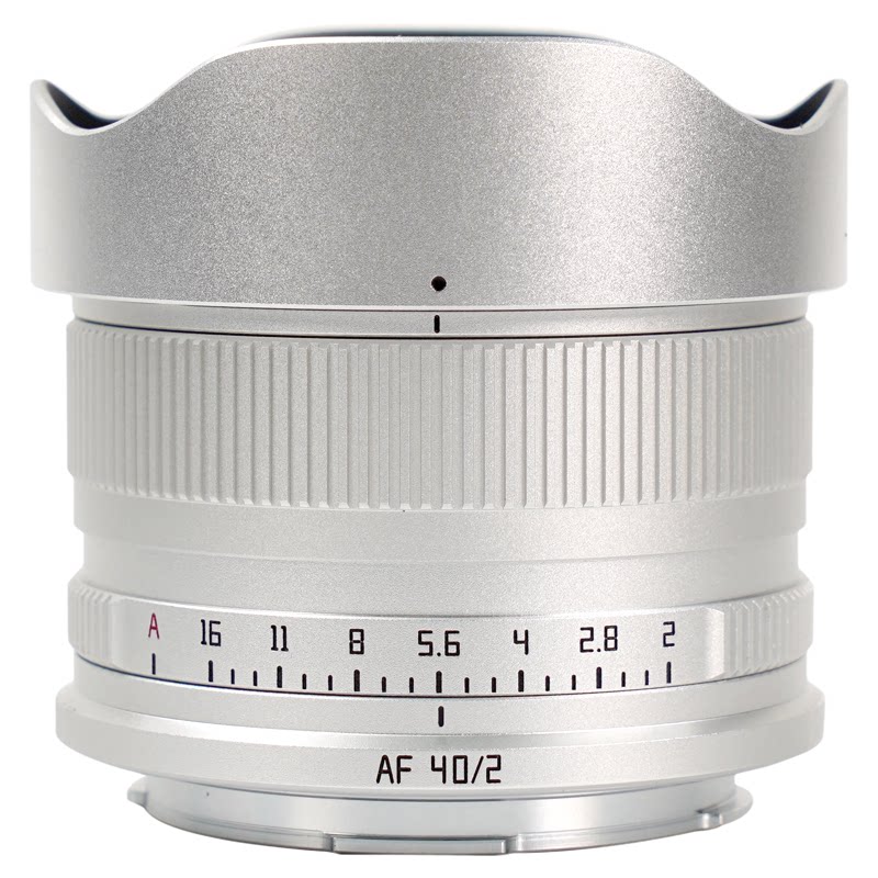 铭匠AF 40mm F2银色全滤镜