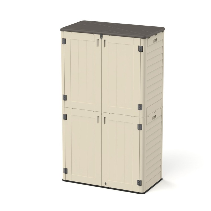 户外储物柜室外花园工具箱防水储物箱阳台子柜储物箱杂物收纳庭院