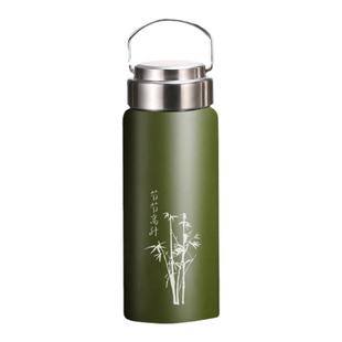 304不锈钢水杯男女单层不保温杯子户外运动水壶便携定制刻字酒壶