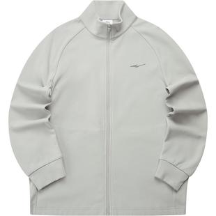 暖舱丨鸿星尔克外套男2025冬季新款男士加绒立领行政夹克运动上衣