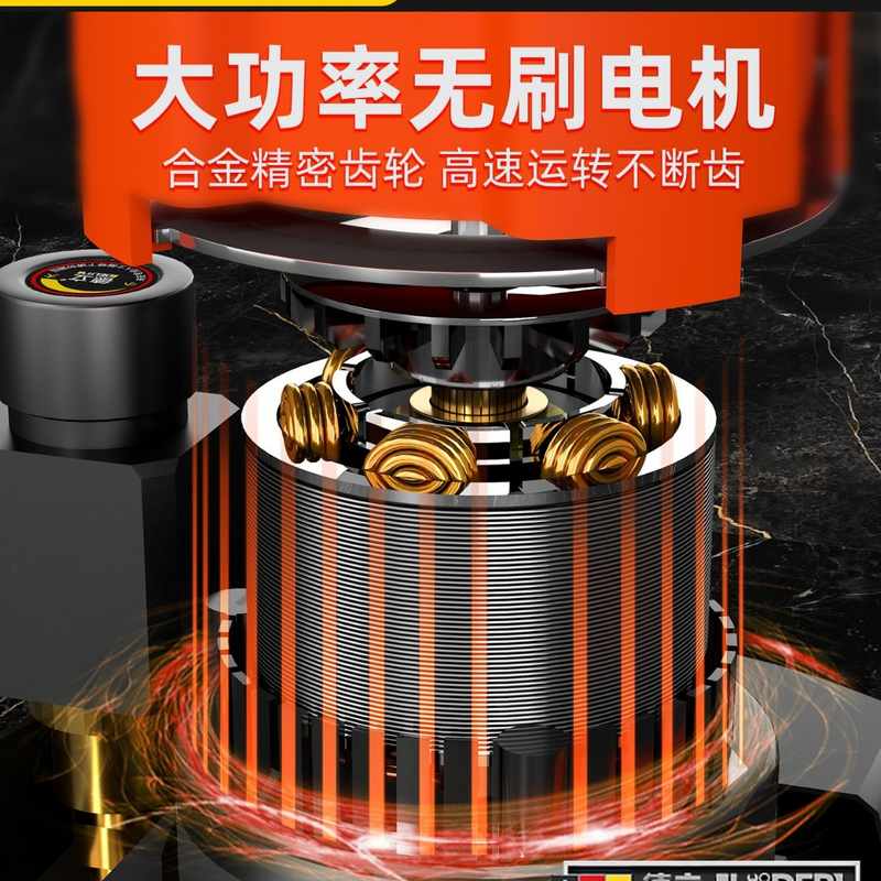 德立电动黄油机挖机专用新款下沉式电动打黄油枪器24v全自动220v