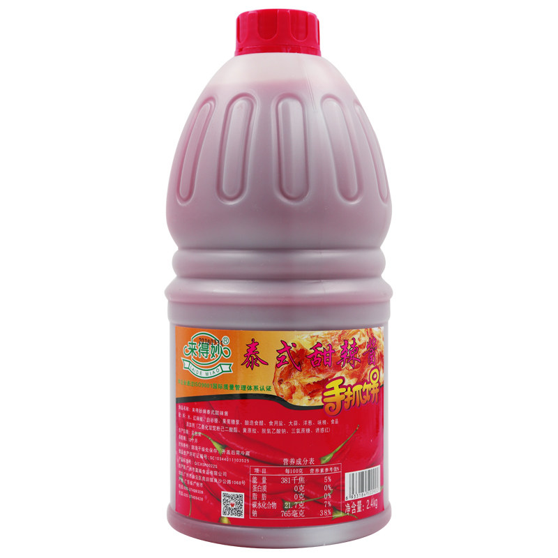 2.4kg来得妙泰式无籽甜辣酱