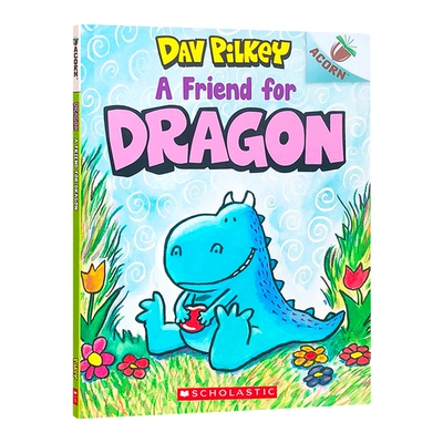英文原版 Dragon #1 A Friend for Dragon 恐龙传奇1 恐龙的朋友 学乐大树姐妹篇橡树系列 儿童章节桥梁书 英文版 进口英语书籍