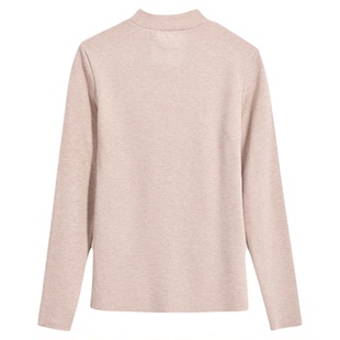 半高领德绒速热保暖高弹力上衣打底衫双面绒黄标正品女长袖DJ2109