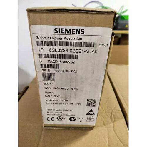 议价6SL3224-0BE21-5UA0西门子G120 PM240变频器1.5KW功率模块380