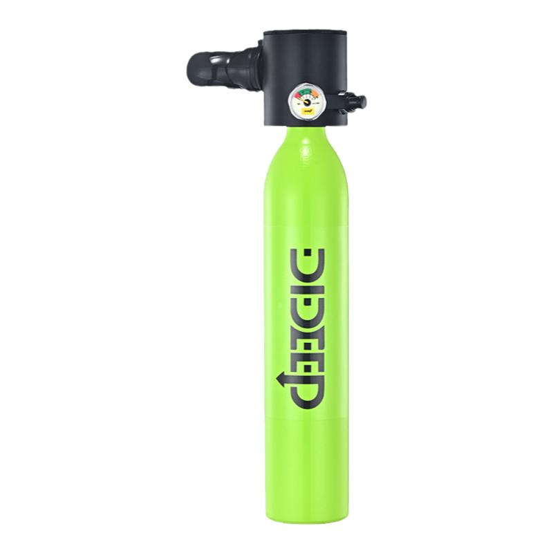DIDEEP0.5L新款水肺迷你氧瓶潜水水下呼吸潜水装备呼吸氧气罐