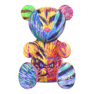 布尔熊 BUER BEAR x IKYY联名款Fury Furry潮玩手办公仔礼物摆件