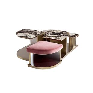 【至臻系列】芬纳维亚 Baliset巴列斯 高端大理石茶几 别墅大平层