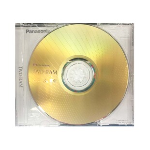 原装Panasonic松下dvd-ram光盘4.7G可擦写空白刻录盘2-3X光碟盘片