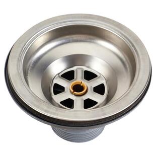 11CM不锈钢过滤器厨房水槽下水器老式半钢下水头过滤网套装下水管