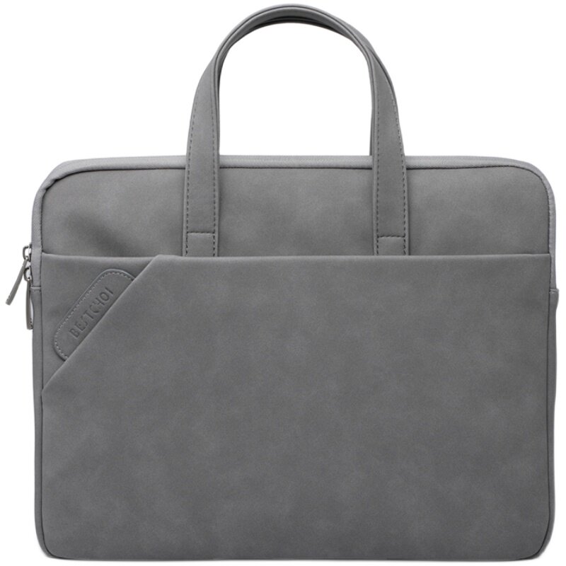 手提包适用苹果macbookpro13电脑包macbook笔记本14寸macbookair13.3内胆保护套男15.6英