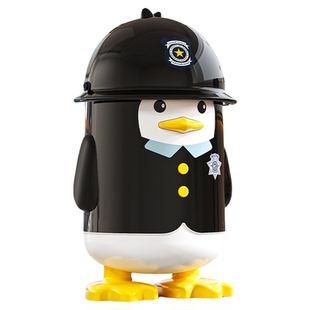 Babyview企鹅警长垃圾桶家用2025新款大容量客厅卧室卫生间专用