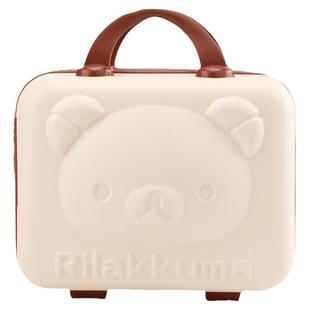 手提行李箱化妆小箱子包14寸卡通可爱动漫密码箱轻便迷你收纳箱女