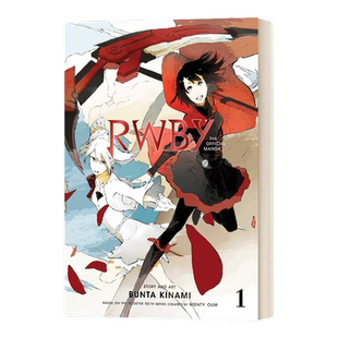 英文原版 RWBY The Official Manga  Vol.1 红白黑黄 官方漫画1 英文版 进口英语原版书籍