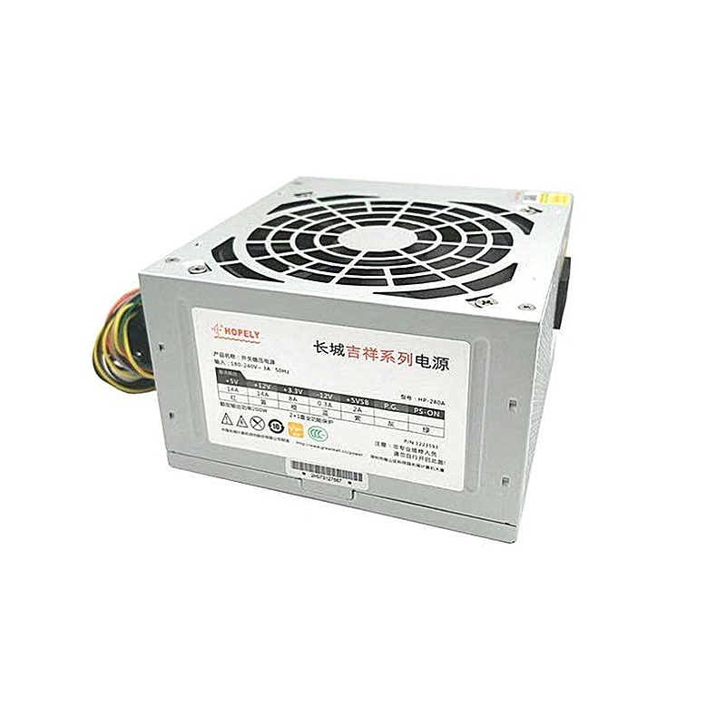 长城280a额定200W静音电源台式机