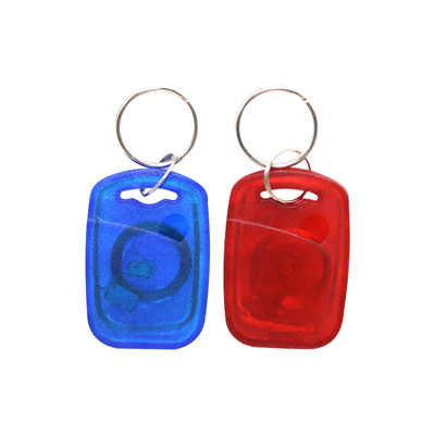 IDIC1号UID+T5577双频透明钥匙扣