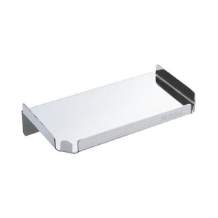 免打孔304不锈钢卫生间手机架公共厕所酒店洗手间墙壁挂小置物架