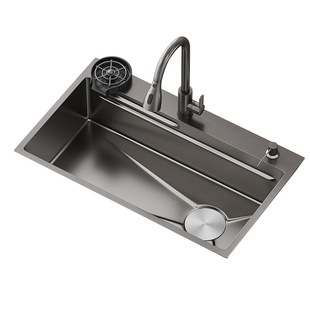 厨房水槽洗菜盆双槽改大单槽替换72X40/75X40/78X43/81X43/82X45